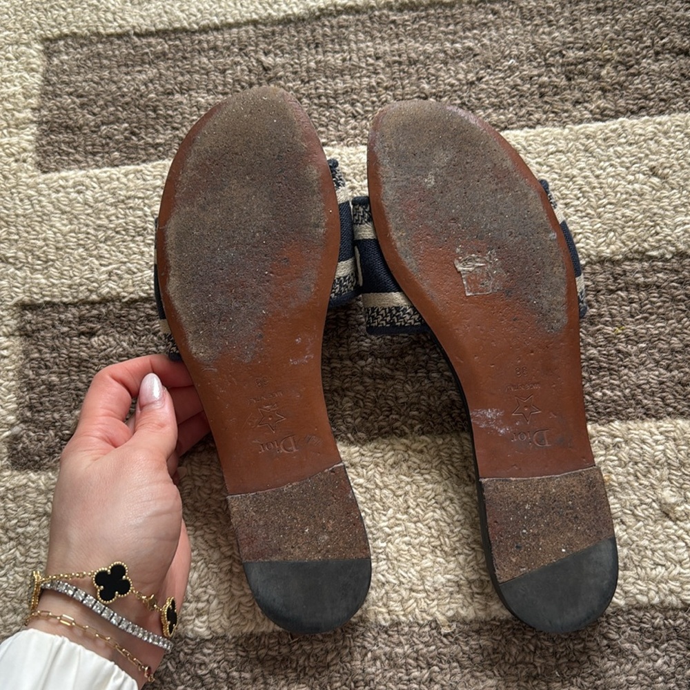 Christian Dior blue sandals - Picture 4 of 4